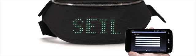 欲在Kickstarter 募款的“SEIL BAG”，为骑行者专门设计， 提升安全指数