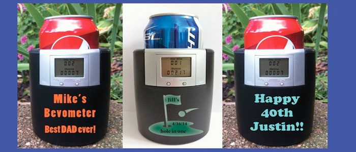 微智能酒托Bevometer koozie可以统计你饮酒量