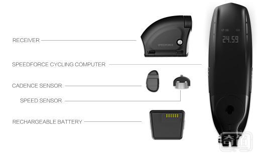SpeedForce 一款有型的智能骑行硬件